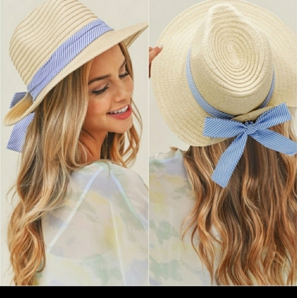 Summer Nautical Beach Hat